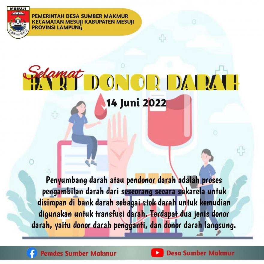 Selamat Hari Donor Darah 