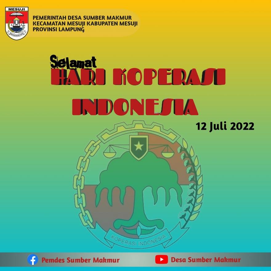 Selamat Hari Koperasi Nasional