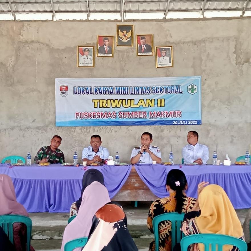 Lokal Karya Mini Lintas Sektoral TRIWULAN II Puskesmas Sumber Makmur 