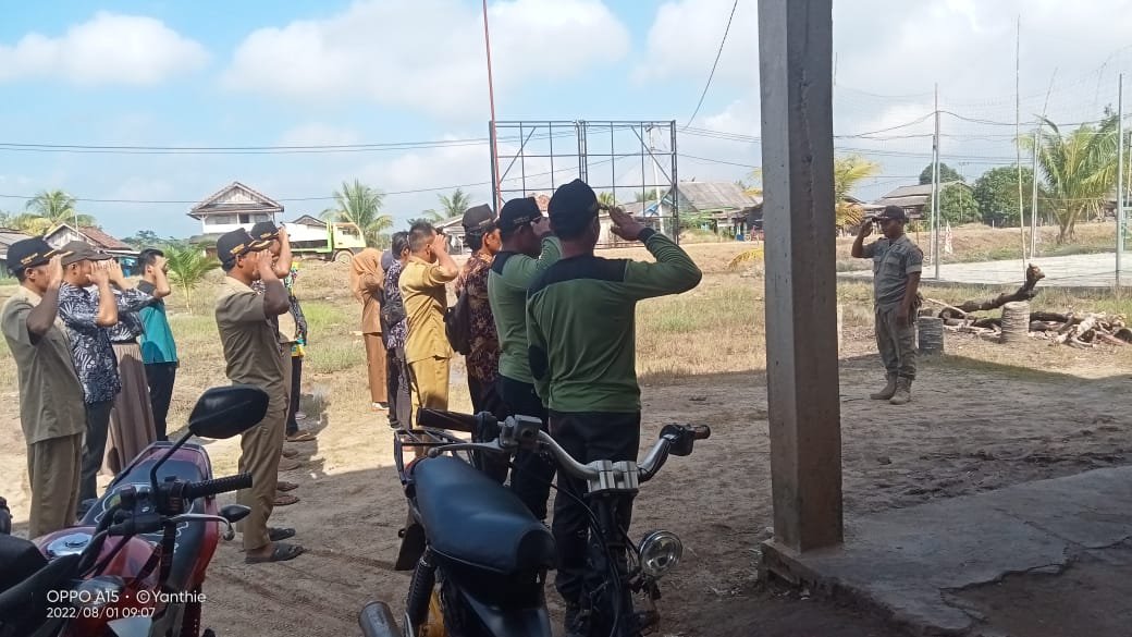 Apel Pagi Aparatur Desa Sumber Makmur 